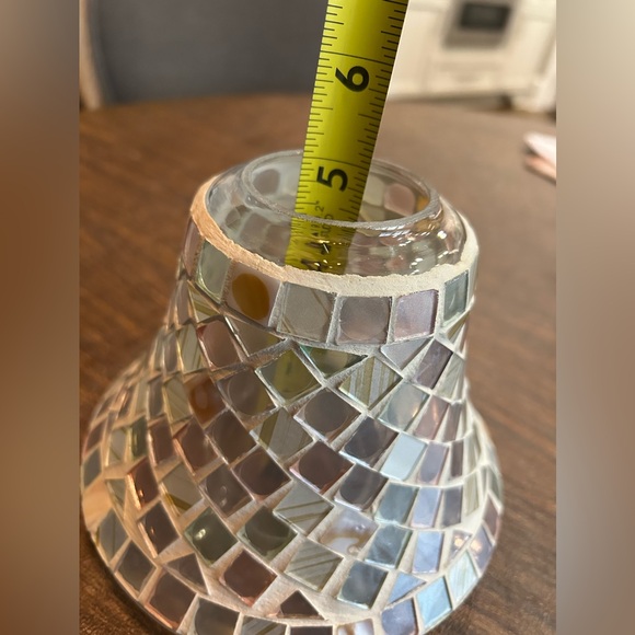 Yankee Candle Mosaic Shade Topper fits large candle - Picture 2 of 8